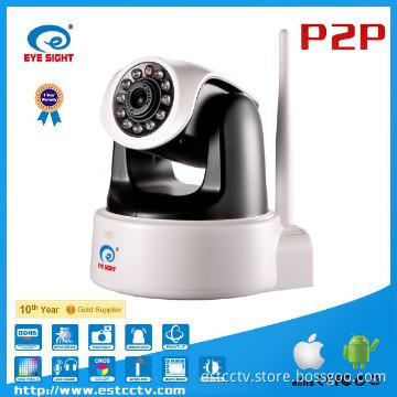 Megapixel P2P UPNP pan and tilt wireless wifi infrared IP Camera